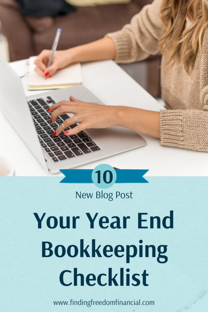 Your Year End Bookkeeping Checklist